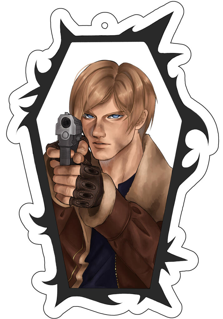 Leon Kennedy keychain